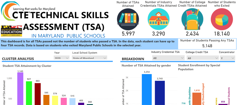 Technical Skills Assessments Dashboards